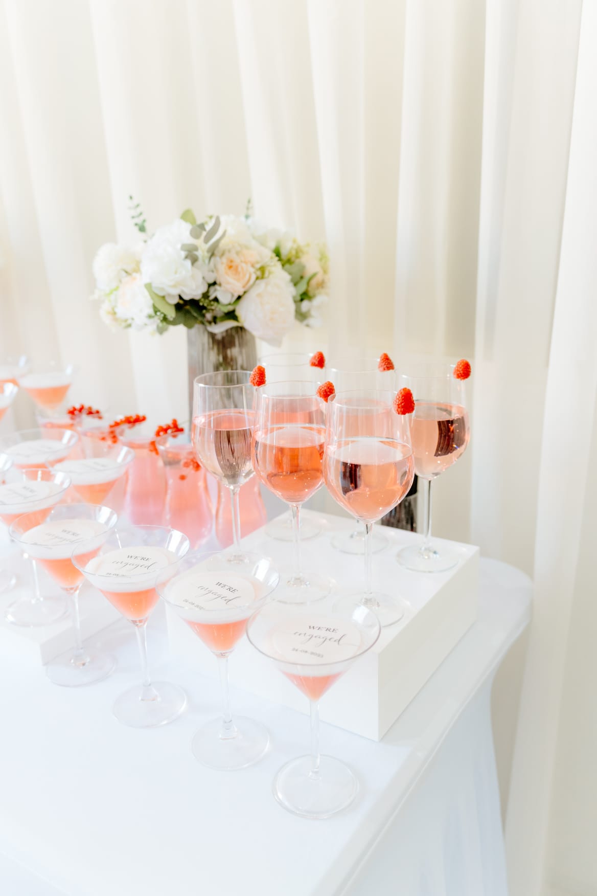 Tafelstyling met bloemen